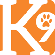 Outline of K9 Wins logo