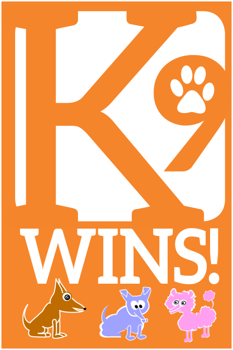 K9 Wins logo