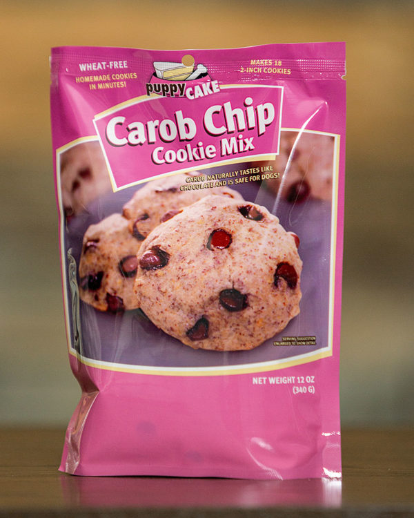 carob chip dog cookies